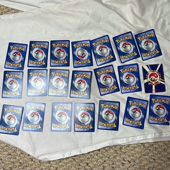 Pokémon Trainer Vintage 1995 - 2000 Trading Cards. Set of 21. - Picture 5 of 7